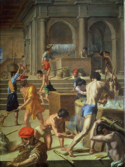 The Wool Factory, 1572 by Mirabello Cavalori